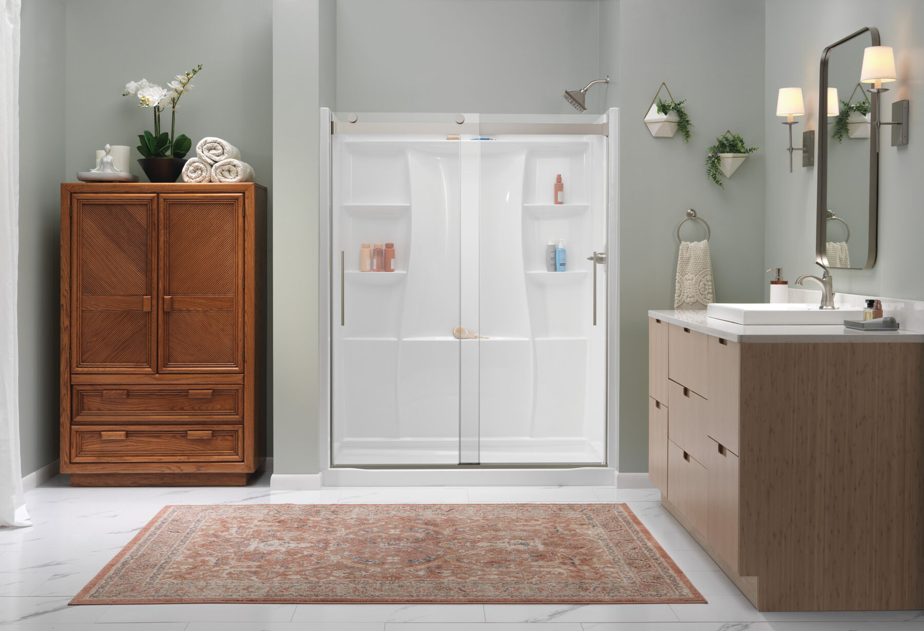 60~x32~ Classic 500 Shower Wall, image 23