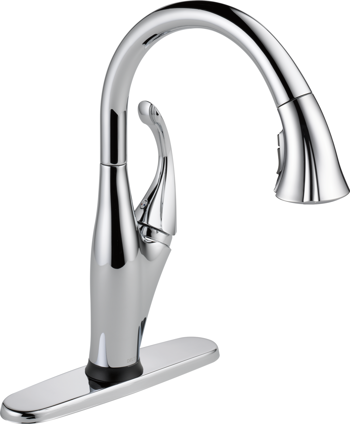 Single Handle Pull-Down Kitchen Faucet with Touch2O® and ShieldSpray® Technologies, image 3