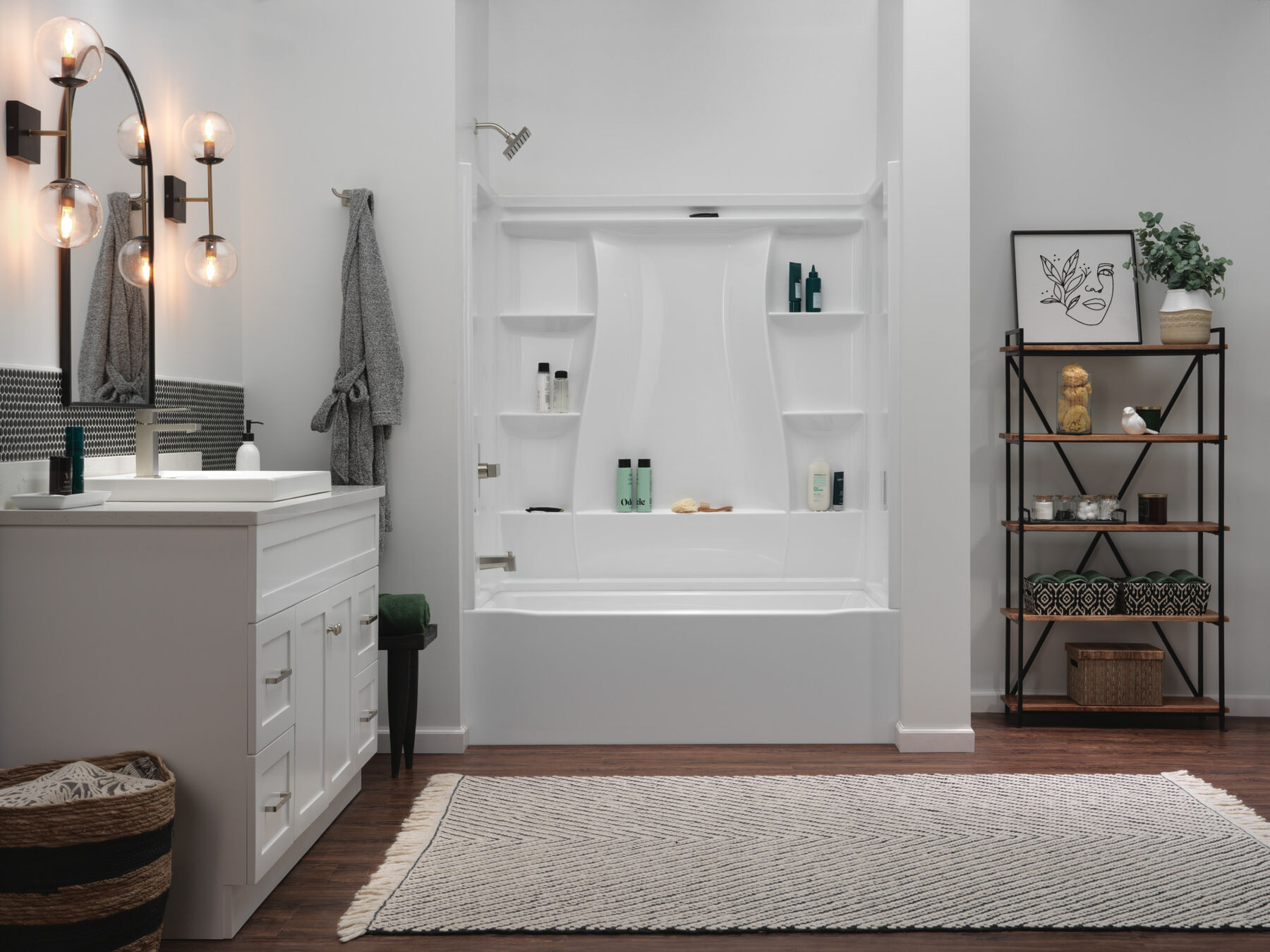 60"x30" Classic 500 Bathtub Wall, image 10