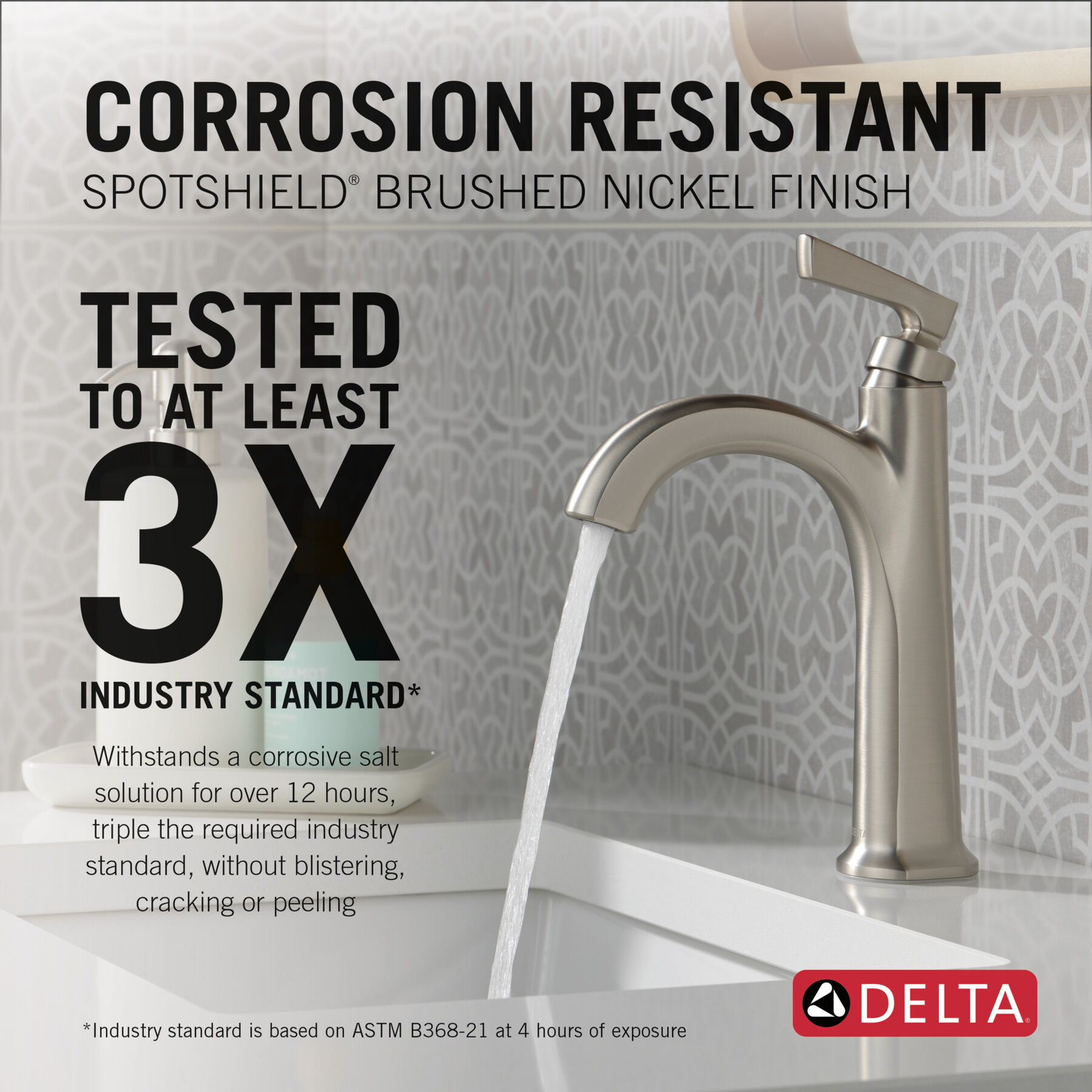Single Handle Bathroom Faucet, image 2