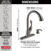 Single Handle Pull-Down Kitchen Faucet with Soap Dispenser and ShieldSpray® Technology