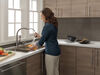 Single Handle Pull-Down Kitchen Faucet with Soap Dispenser and ShieldSpray® Technology