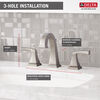 Two Handle Widespread Bathroom Faucet (Recertified)