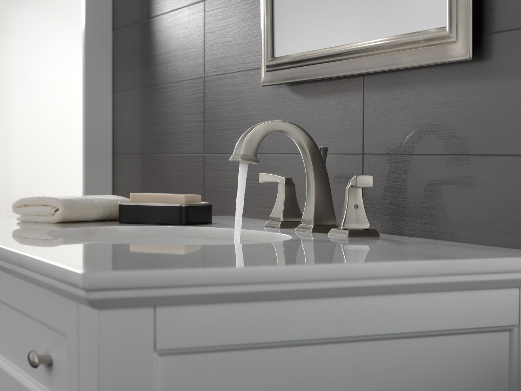 Two Handle Widespread Bathroom Faucet (Recertified), image 5