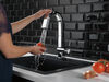 Single Handle Pull Down Bar/Prep Faucet With Touch<sub>2</sub>O Technology