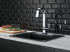 Single Handle Pull Down Bar/Prep Faucet With Touch<sub>2</sub>O Technology