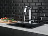 Single Handle Pull Down Bar/Prep Faucet With Touch<sub>2</sub>O Technology
