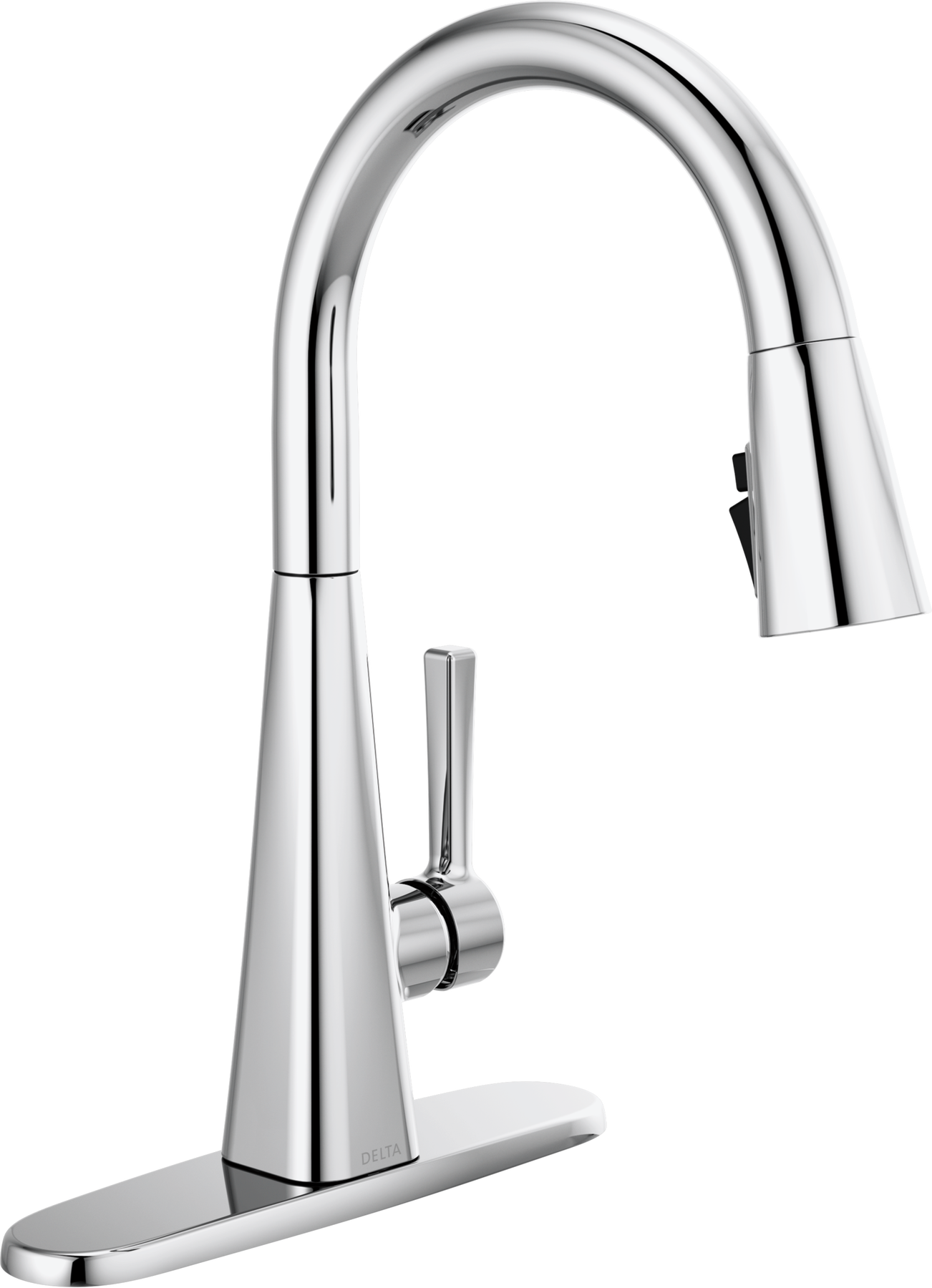 Single-Handle Pull-Down Kitchen Faucet, image 1
