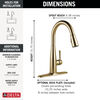 Single Handle Pull-Down Kitchen Faucet