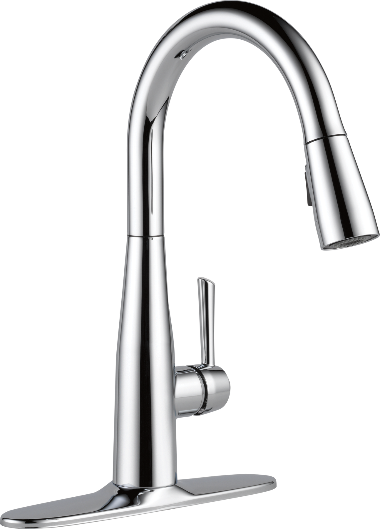 Single Handle Pull-Down Kitchen Faucet, image 3