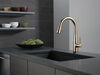 Single Handle Pull-Down Kitchen Faucet with Touch<sub>2</sub>O® Technology Technology
