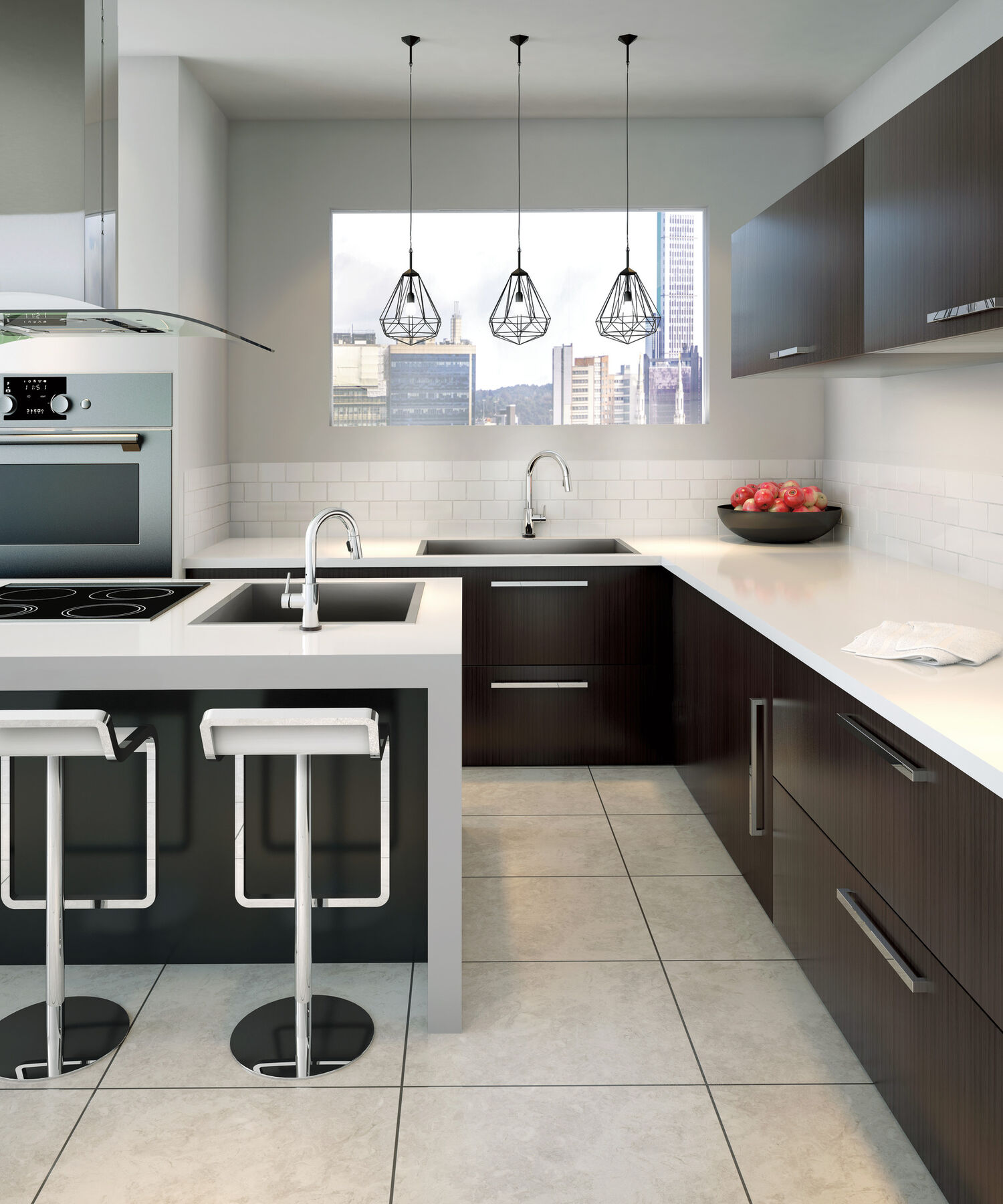 Single Handle Pull-Down Kitchen Faucet with Touch<sub>2</sub>O® Technology, image 5