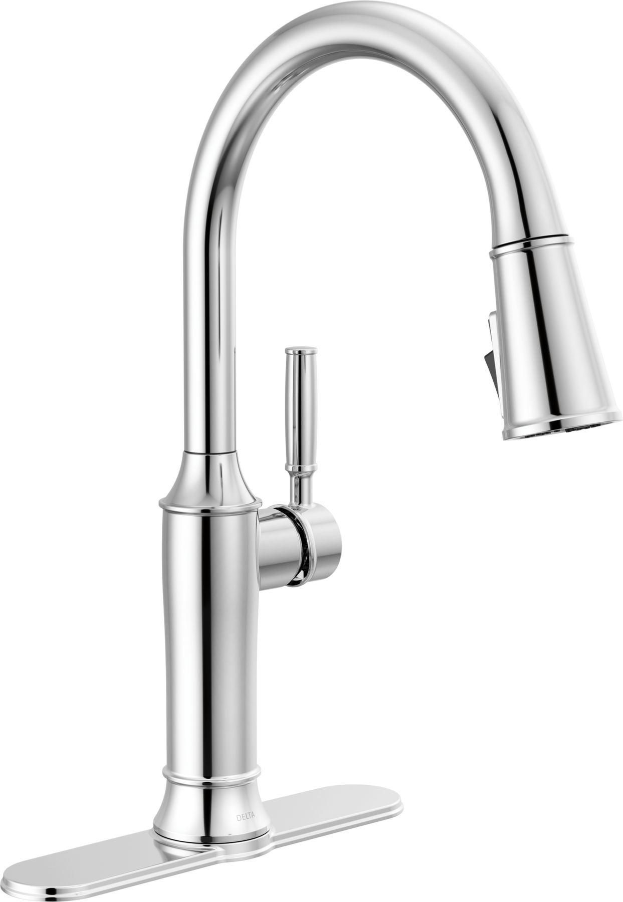 Single Handle Pull-Down Kitchen Faucet, image 1