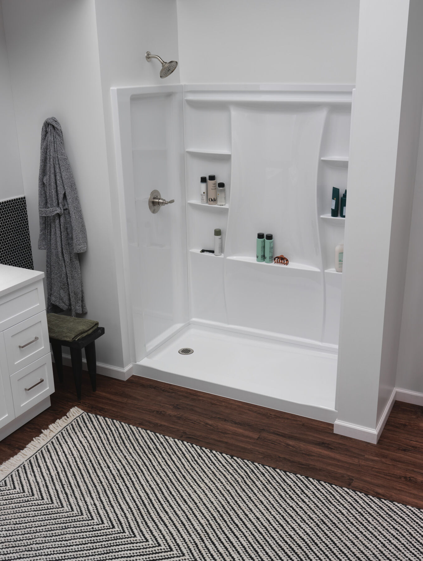 Classic 500 Shower Base 60"x32" Left Drain, image 10