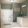 ProCrylic 60 in. x 30 in.Shower Base Right Drain