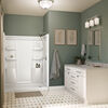 ProCrylic 60 in. x 32 in.Shower Base Right Drain
