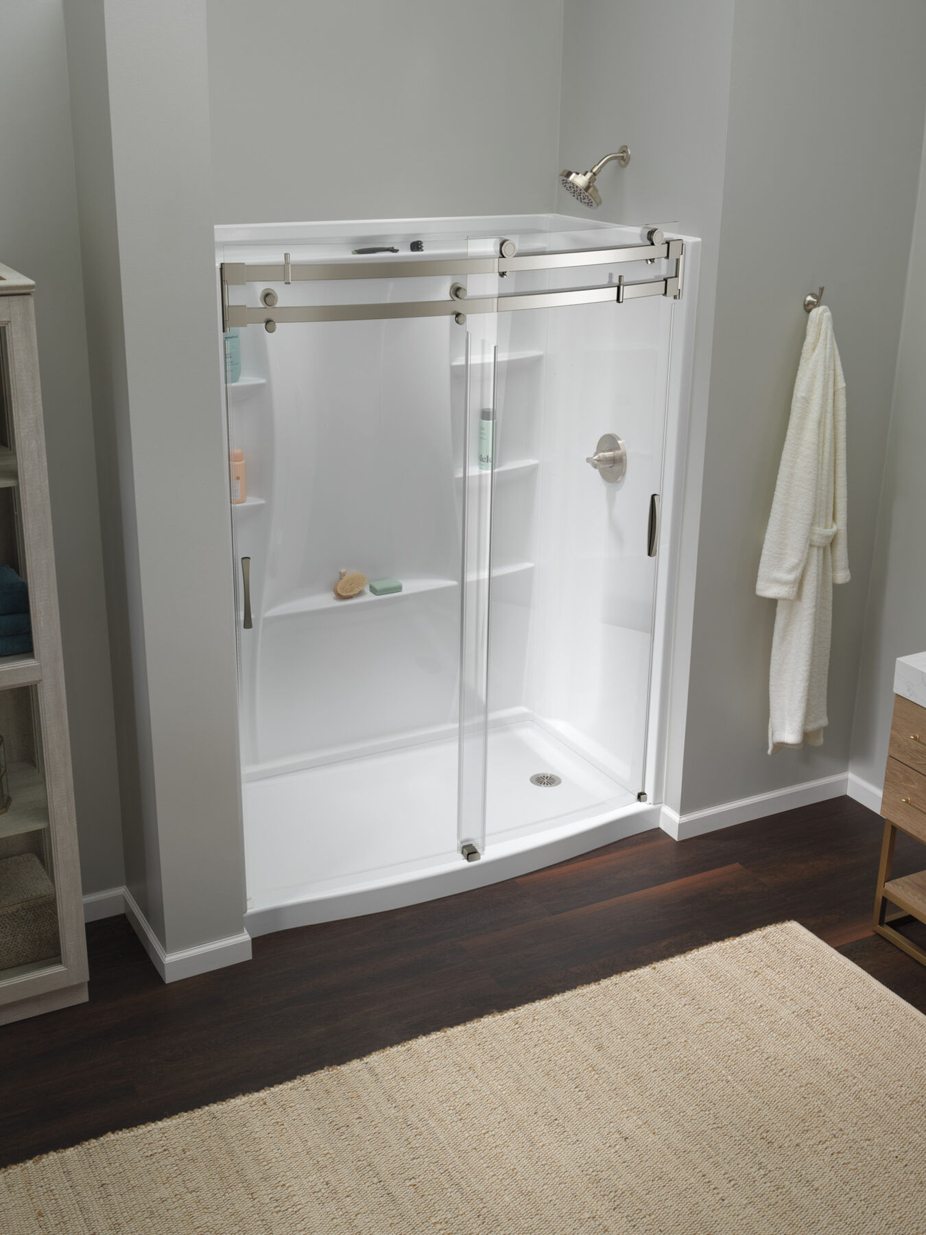 60"x32" Classic 500 Curved Shower Door, image 10