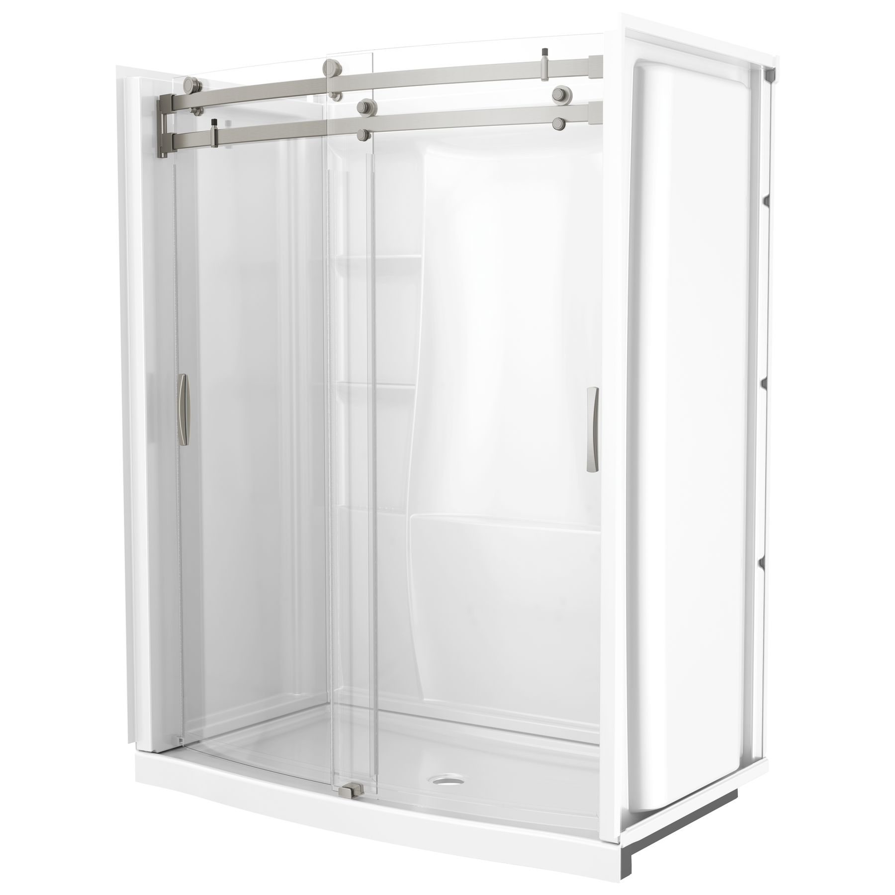 60"x32" Classic 500 Curved Shower Door, image 11