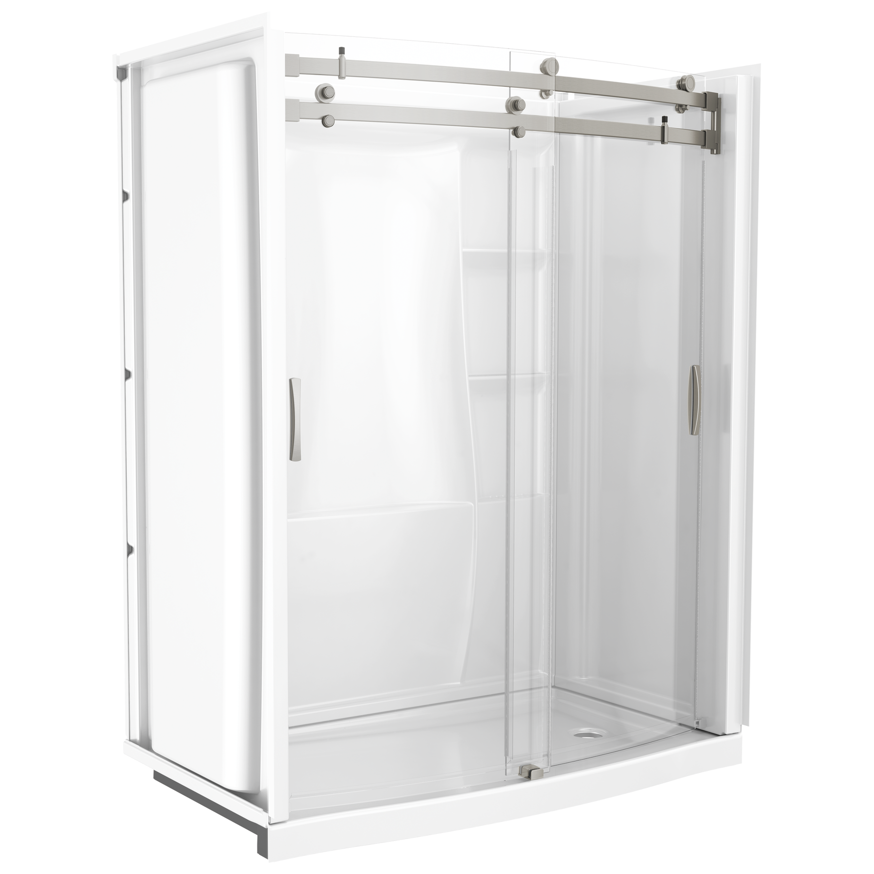 60"x32" Classic 500 Curved Shower Door, image 16