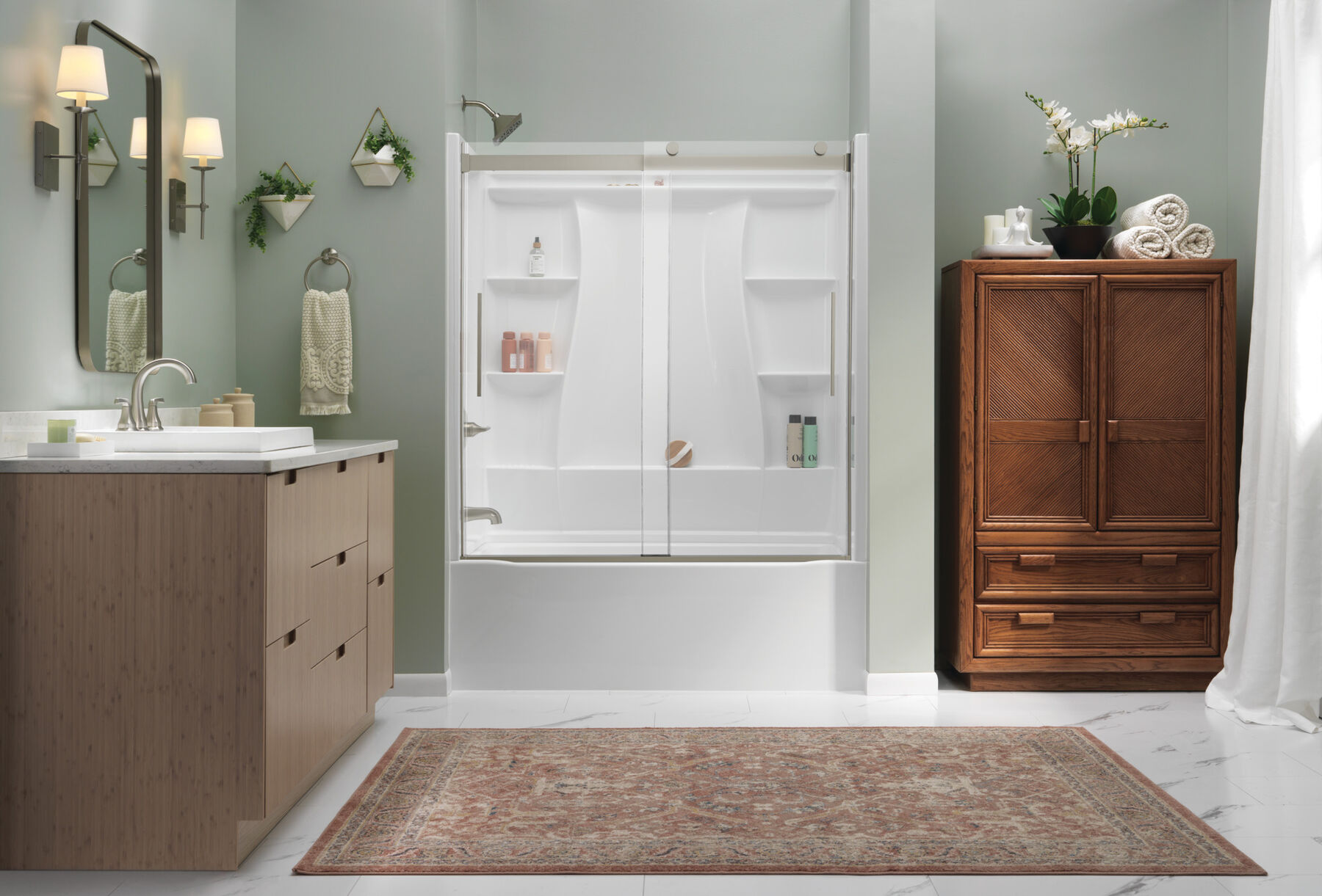 60"x32" Classic 500 Bathtub Wall, image 12