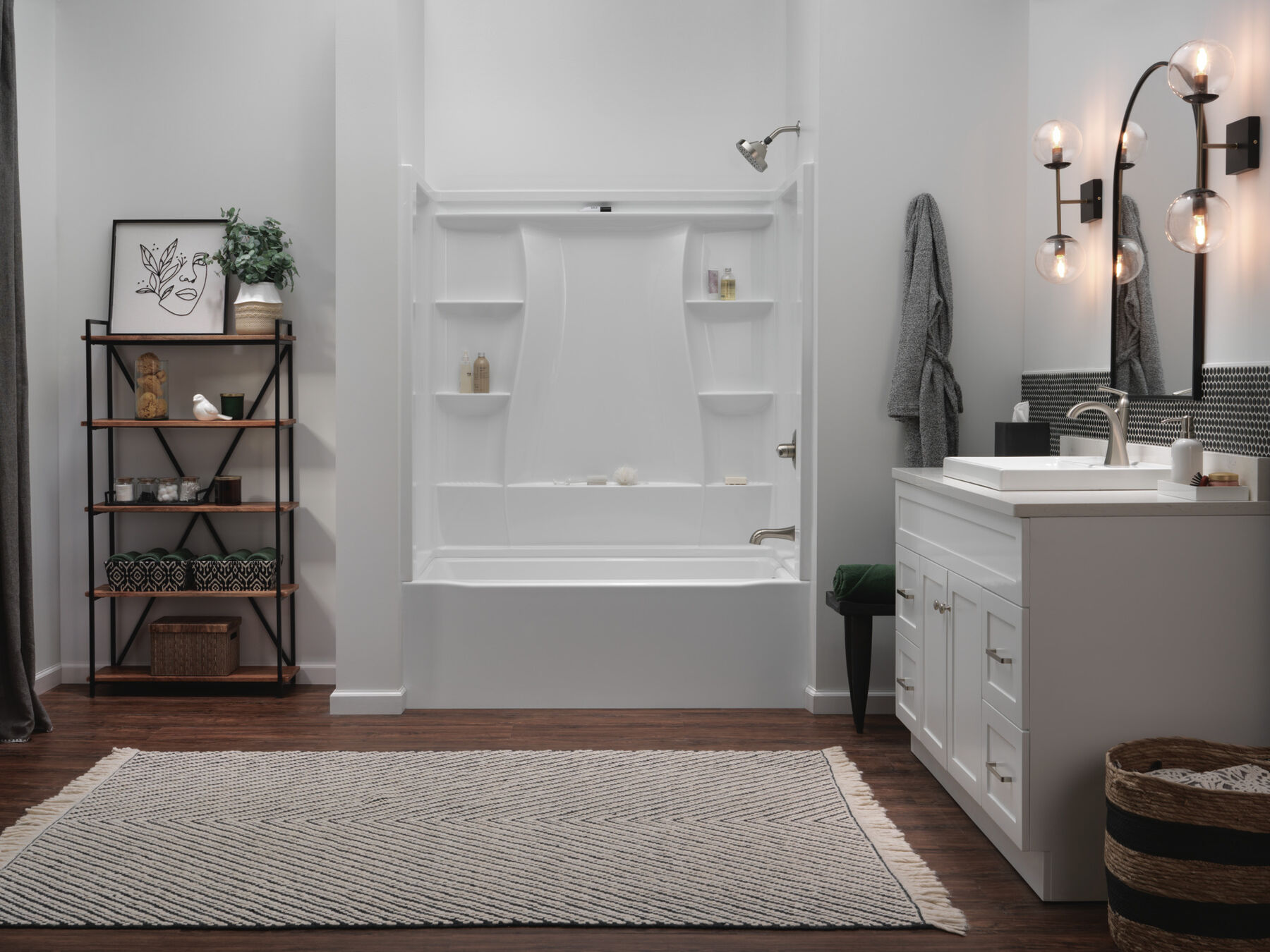 60"x32" Classic 500 Bathtub Wall, image 19