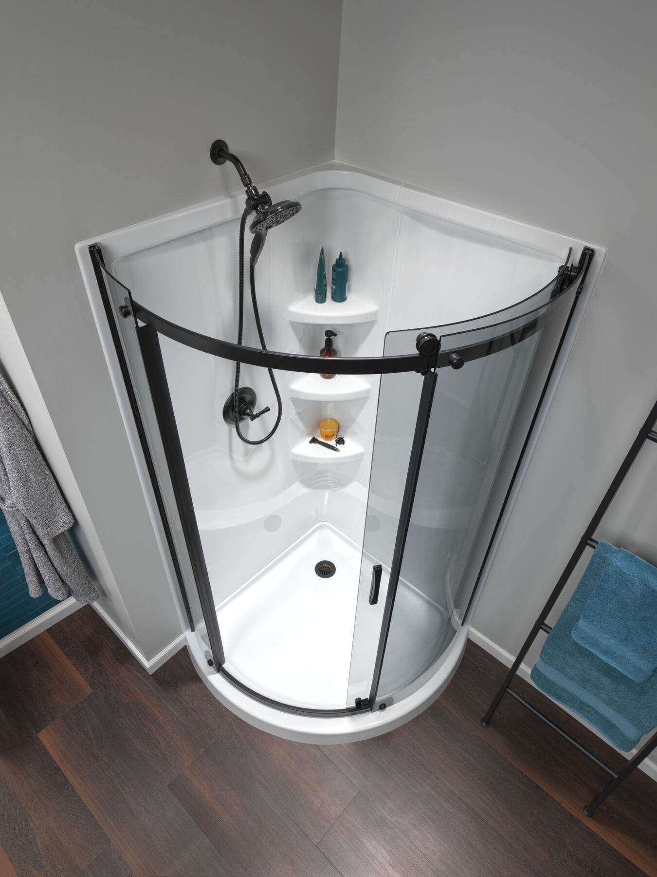 Round Corner Shower Enclosure, image 7
