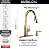 Touch2O Pull-Down Kitchen 1L with Soap Disp Bundle