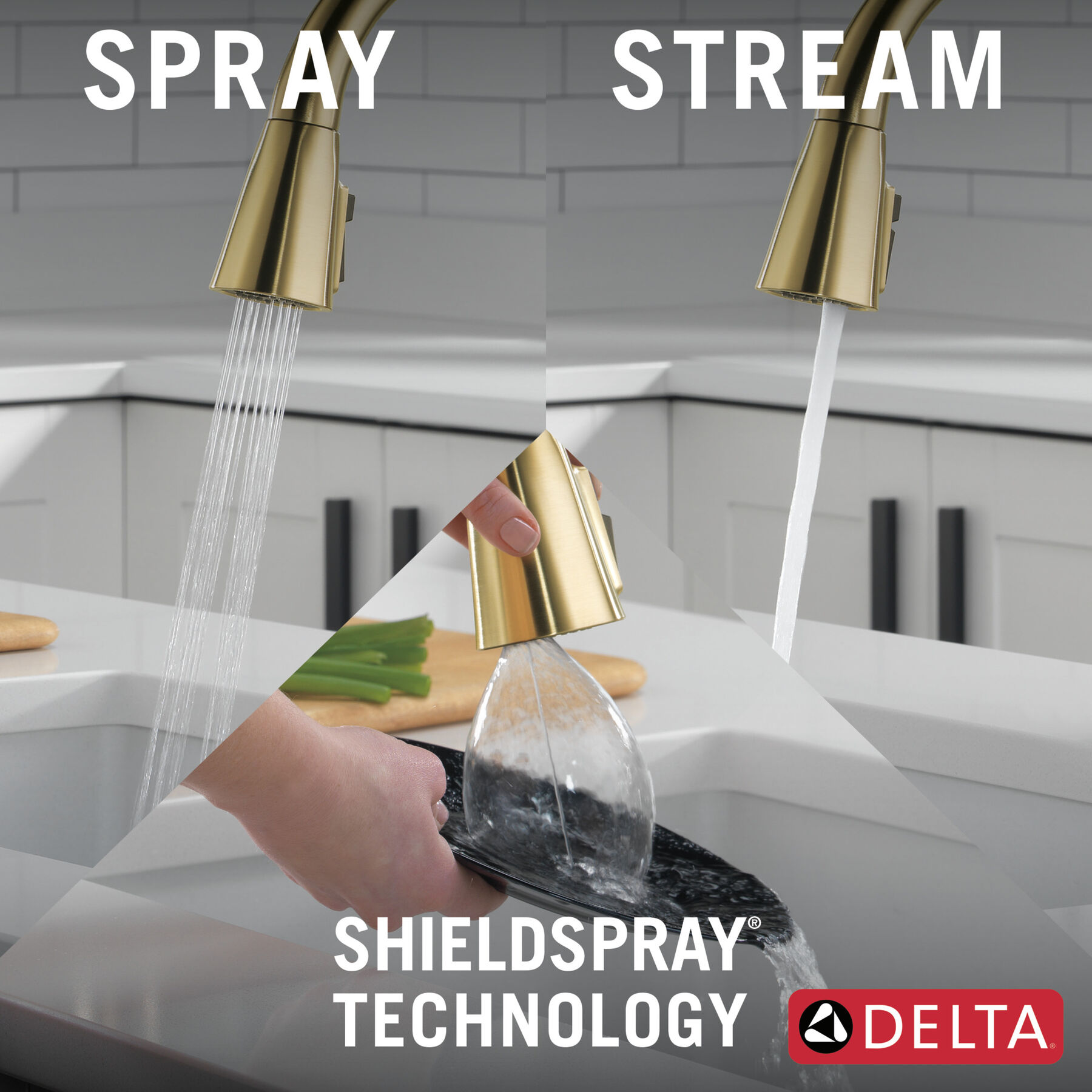 Touch2O Pull-Down Kitchen Faucet with Soap Dispenser Bundle, image 10