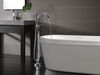 Freestanding Tub with Integrated Waste and Overflow