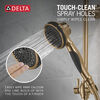 Premium 3-Setting Slide Bar Hand Shower with Wall Elbow