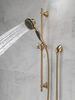 Premium 3-Setting Slide Bar Hand Shower with Wall Elbow