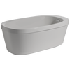 Freestanding Tub with Integrated Waste and Overflow