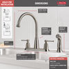 Two Handle Kitchen Faucet with Spray (Recertified)