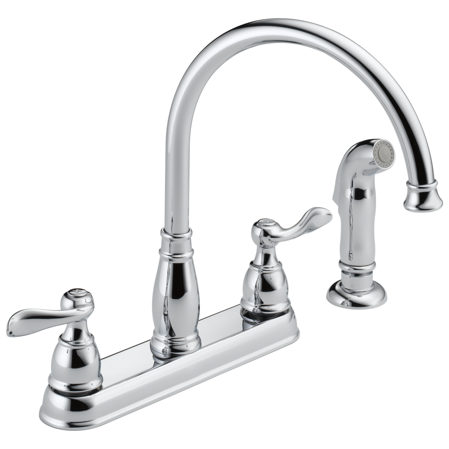 Two Handle Kitchen Faucet (Recertified)
