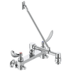 Two Handle 8" Wall Mount Service Sink Faucet