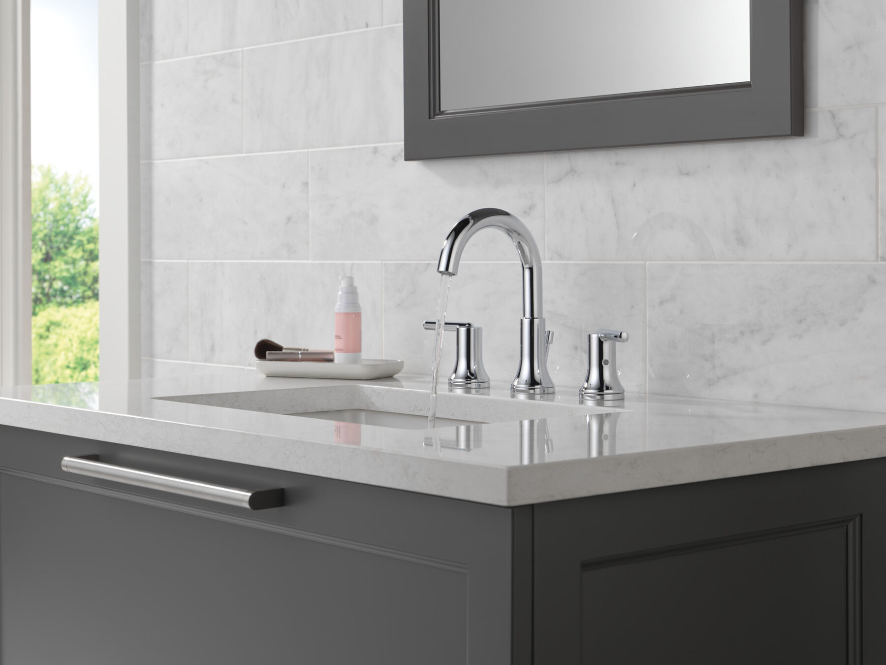 Two Handle Widespread Bathroom Faucet, image 8