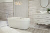 60" x 32" Freestanding Tub with Integrated Waste and Overflow