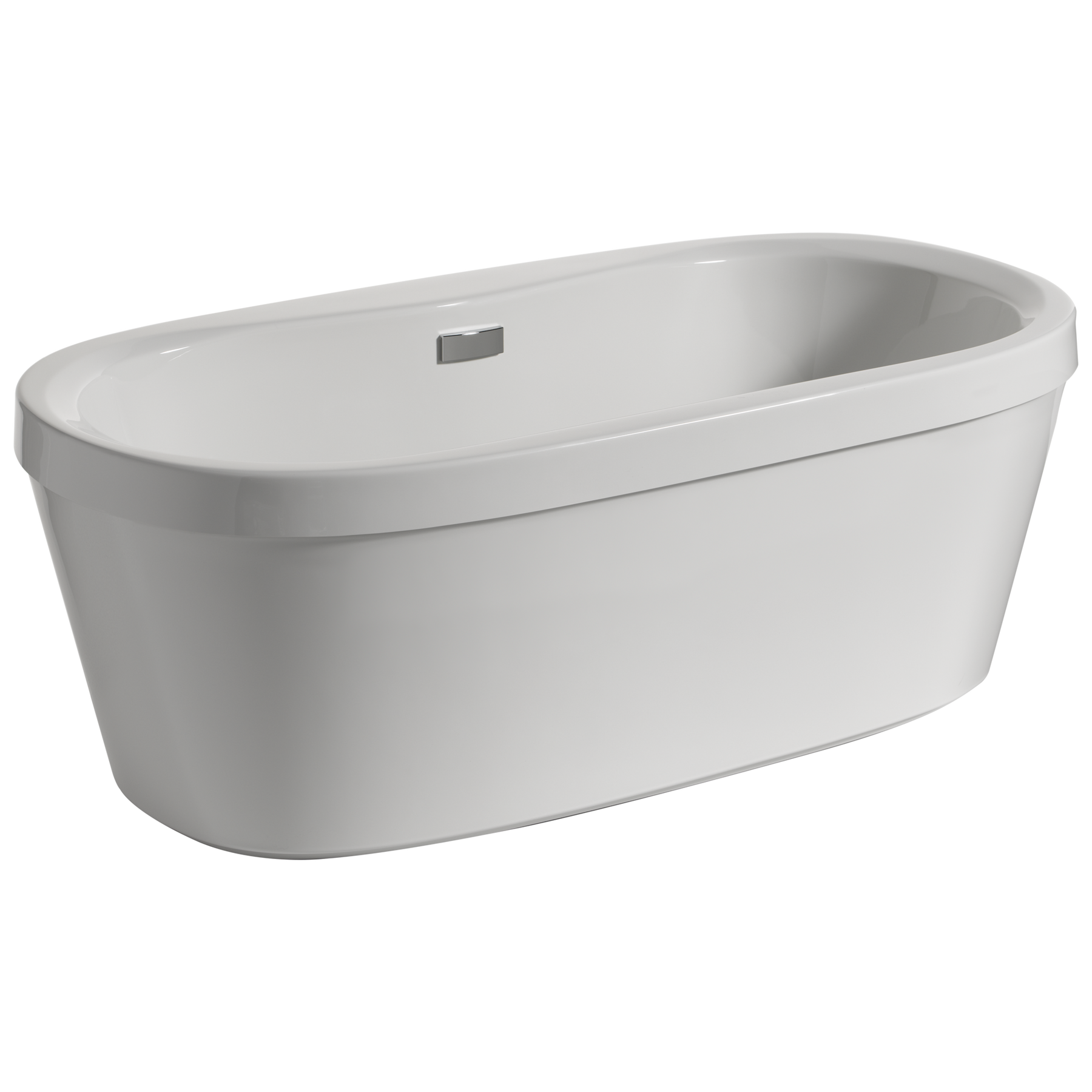 68" x 36" Freestanding Tub with Integrated Waste and  Overflow