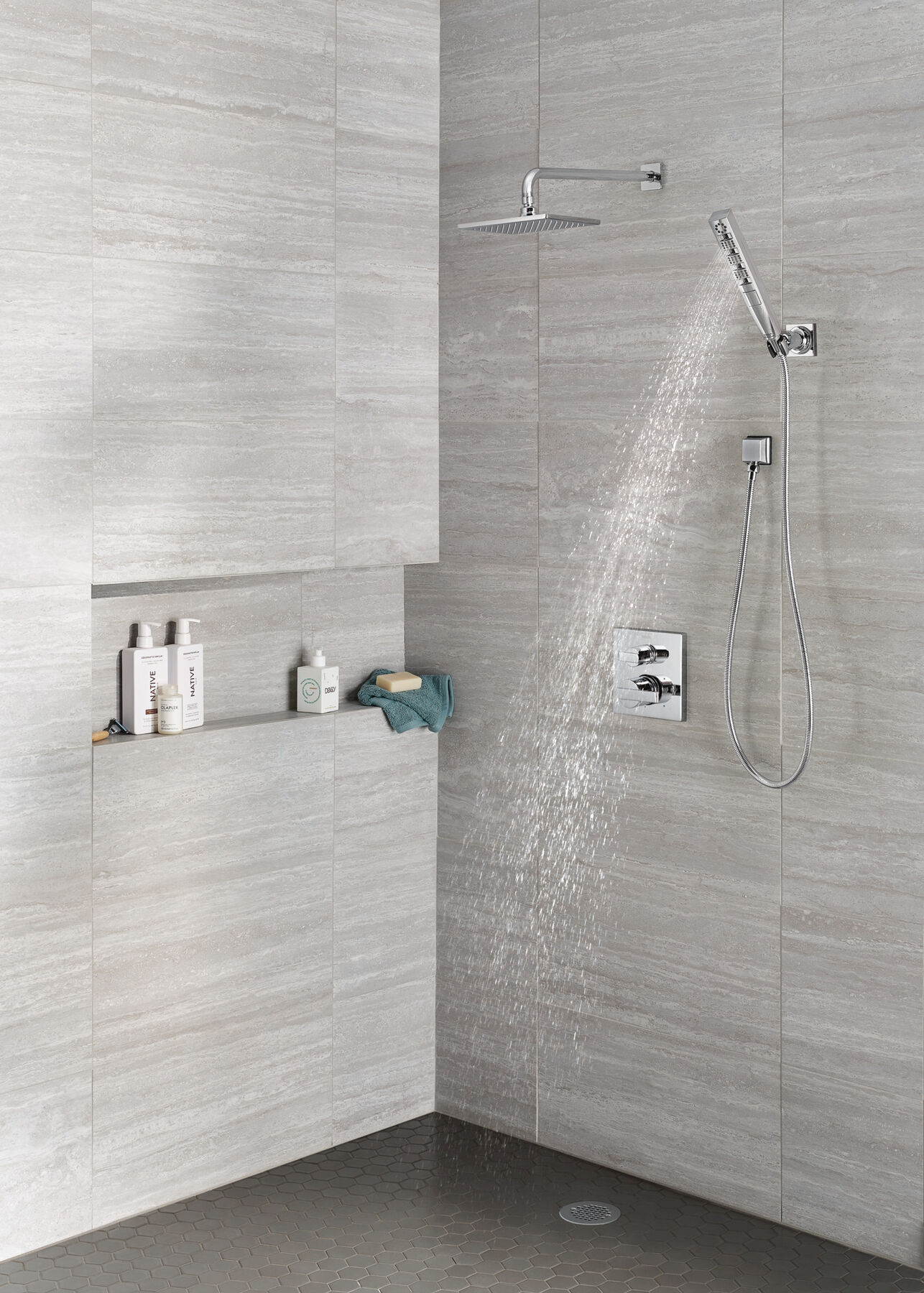 Single-Setting Raincan Shower Head, image 8