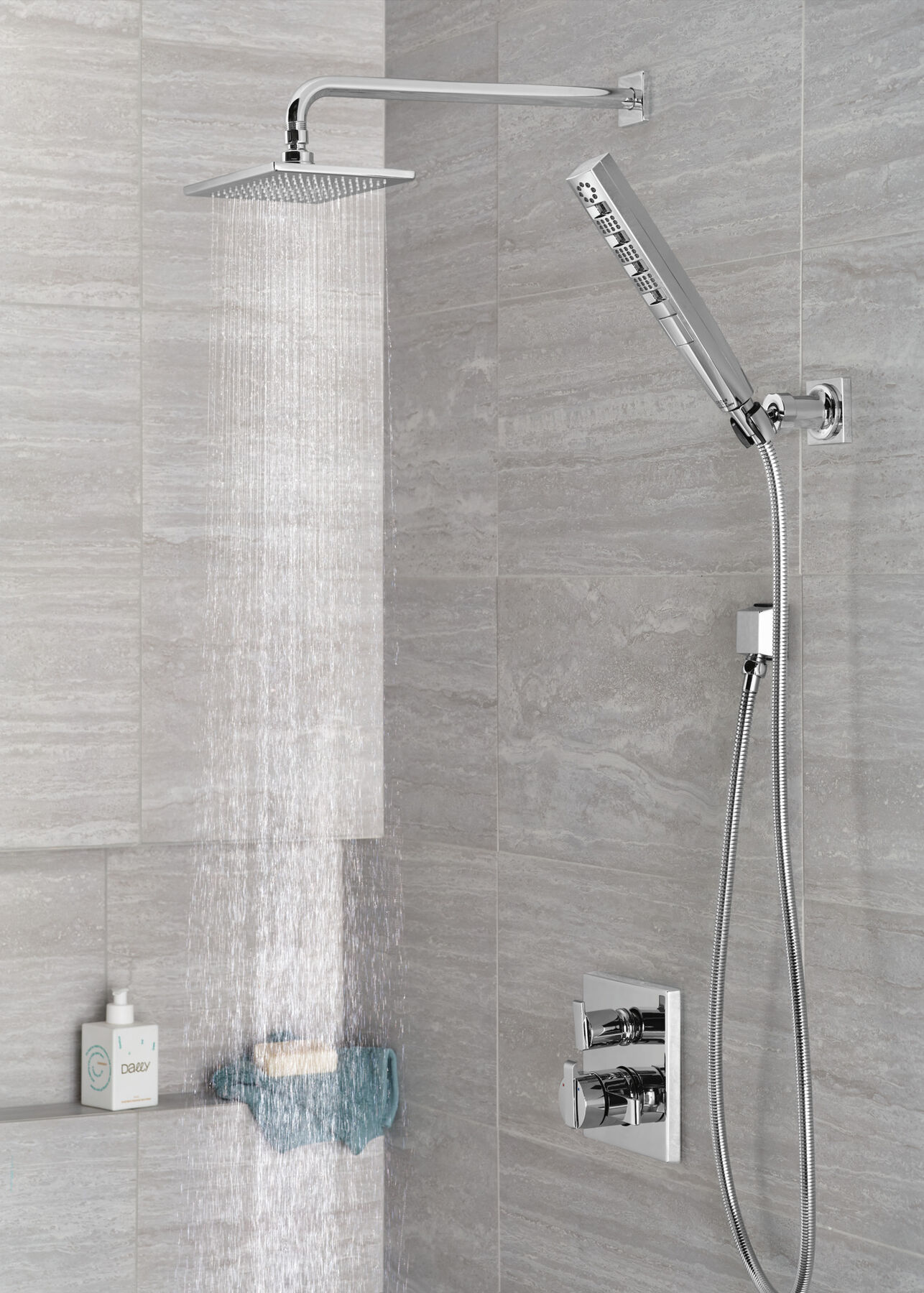 Single-Setting Raincan Shower Head, image 15