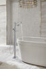 68" x 36" Freestanding Tub with Integrated Waste and  Overflow