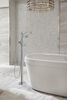 68" x 36" Freestanding Tub with Integrated Waste and  Overflow