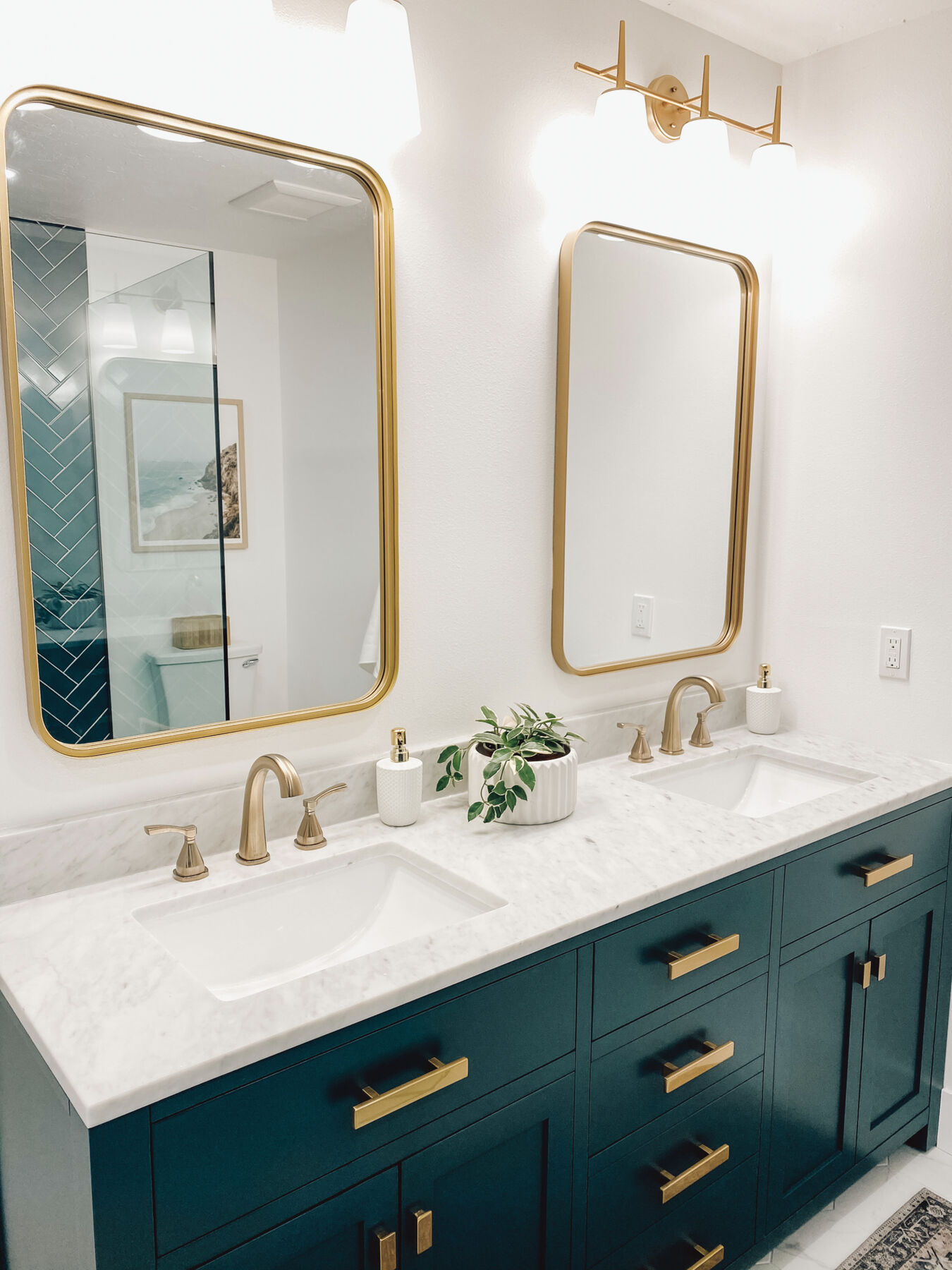 Two Handle Widespread Bathroom Faucet (Recertified), image 1