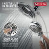 In2ition® 5-Setting Two-In-One Shower