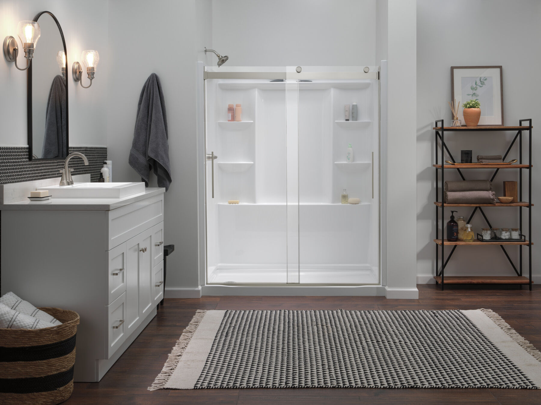 EverEdge Shower Base 60"x32" Left Drain, image 4