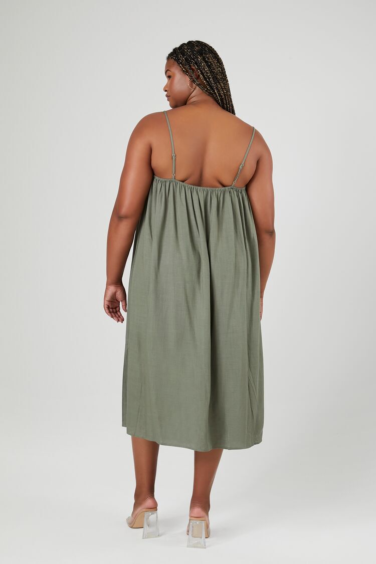 Plus Size Relaxed Cami Midi Dress | Salesforce Commerce Cloud | 5.0.1