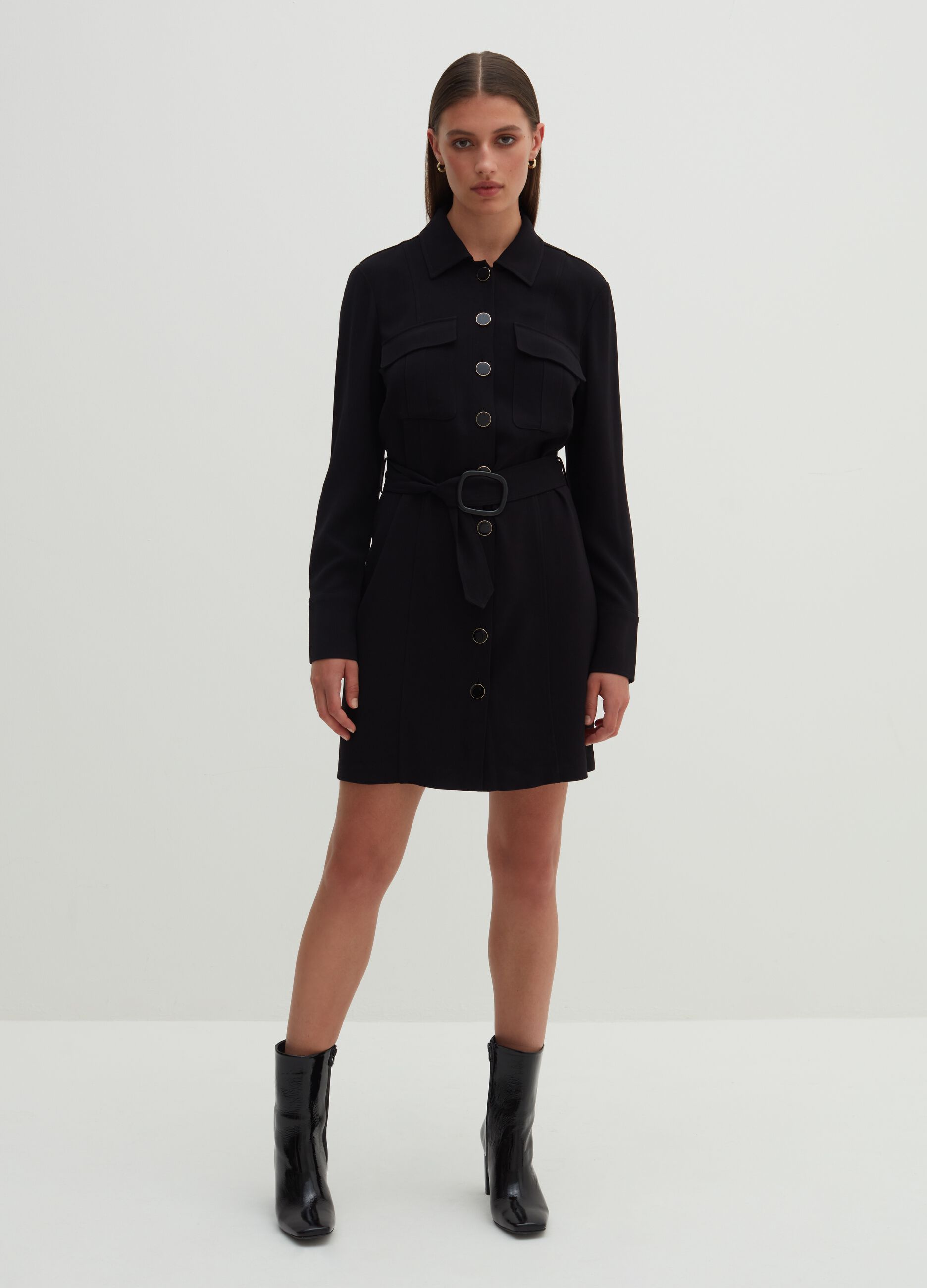 Vestito sale chemisier nero
