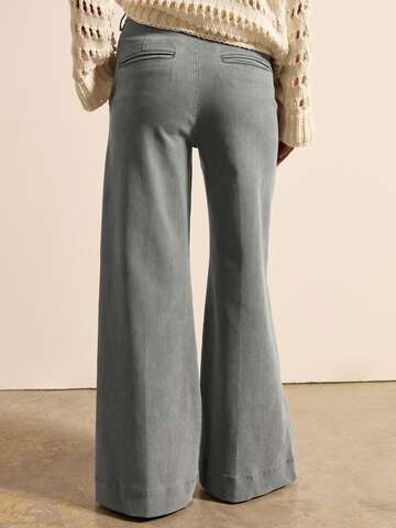 Jeans palazzo a gamba larga Grigio chiaro_3