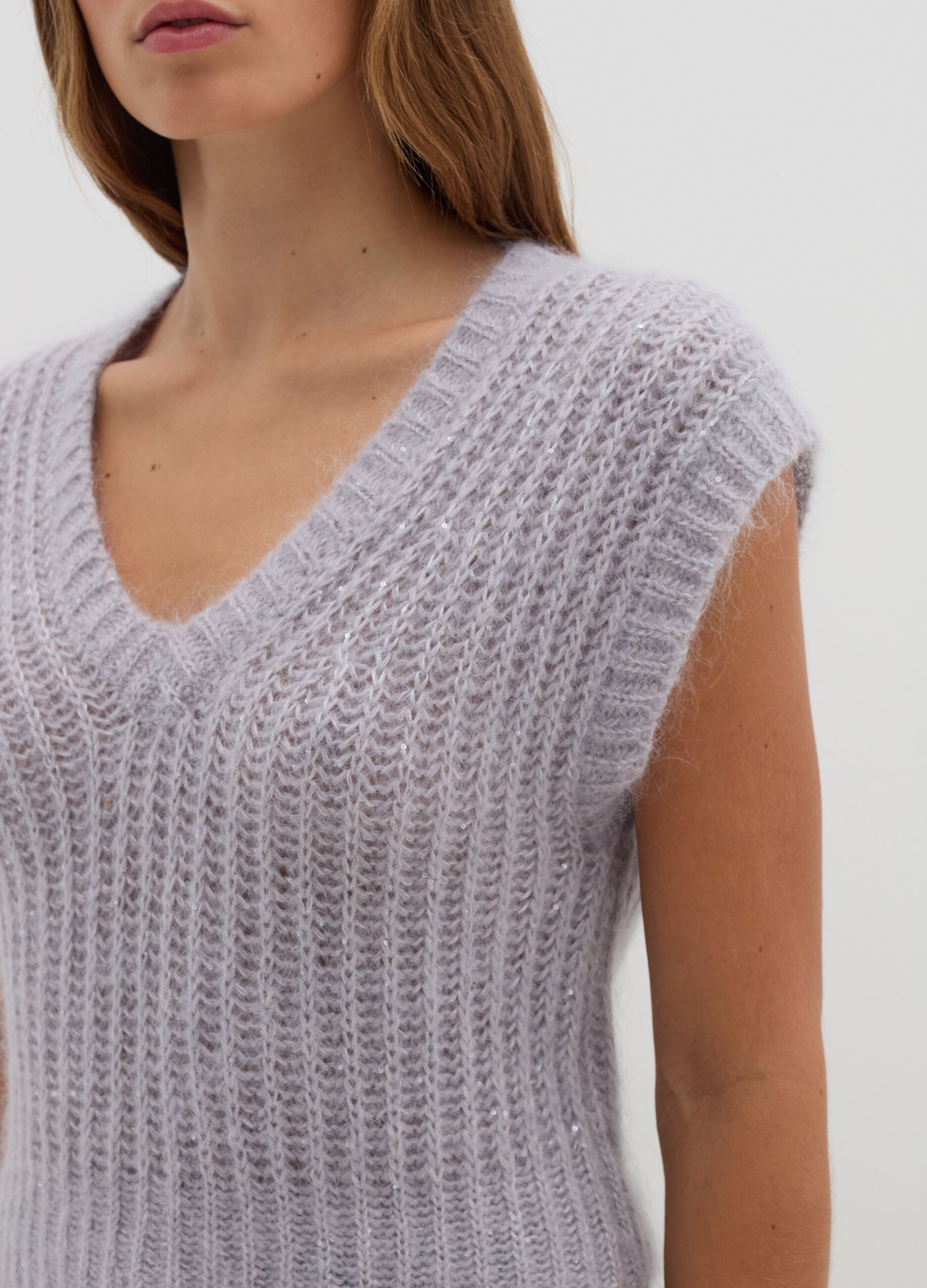 Pullover smanicato online