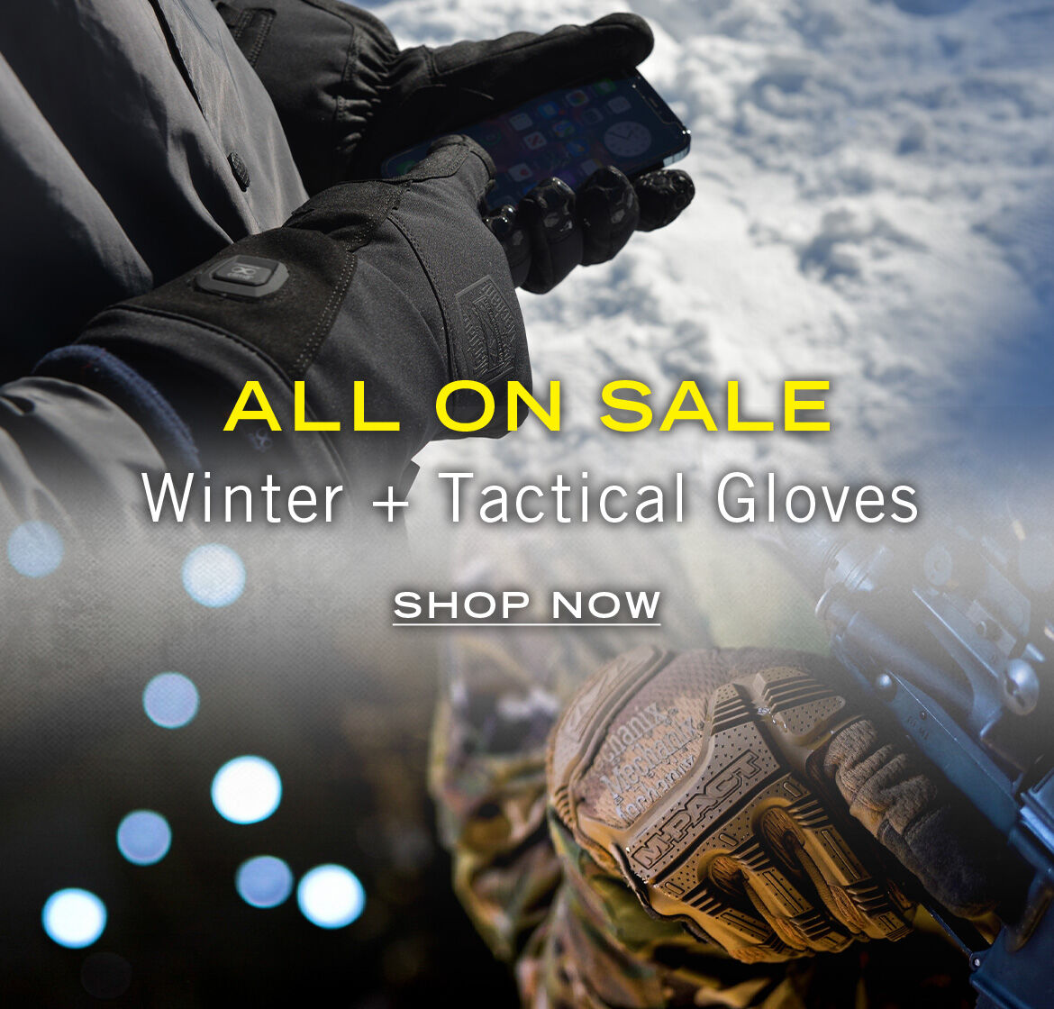 All Tactical + Winter Gloves on Sale